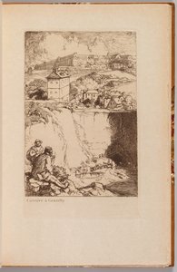 Katalog der Ausstellung von August Lepère: Steinbruch in Gentilly