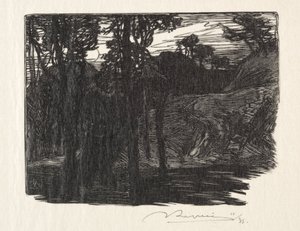 Abend von Auguste Louis Lepère