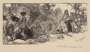 Fontainebleau-Wald: Köhler (La Forêt de Fontainebleau: Les Charbonniers)