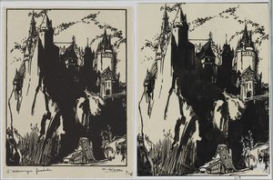 Das feudale Deutschland, 1914 von Auguste Louis Lepère