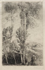 La Petite Mare, 1908 von Auguste Louis Lepère