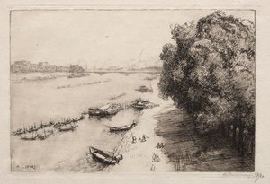 Die Seine an der Pont Nationale