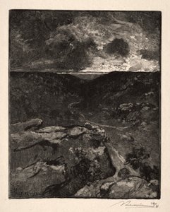 Das Tal von Franchard von Auguste Louis Lepère