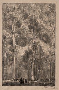 Der Morgen, Kreuzung der Forts Marlotte von Auguste Louis Lepère