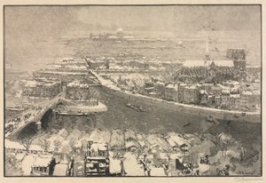 Paris im Schnee