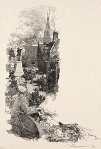 Statue eines großen Mannes von Auguste Louis Lepère