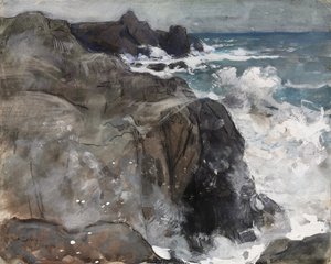 Sturm auf der Insel Yeu