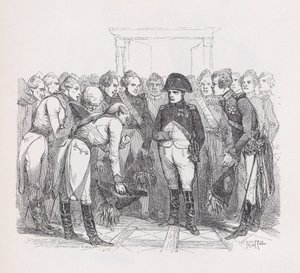 Der Gott der guten Menschen aus den Gesammelten Werken von Béranger, 1836. Schöpfer: Auguste Raffet, Lacoste, Eugène Guillaumot von Auguste Raffet, Lacoste, Eugène Guillaumot