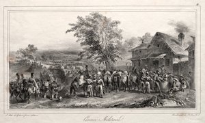 Album für 1831: Militärischer Konvoi