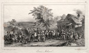 Album für 1831: Militärkonvoi, 1831