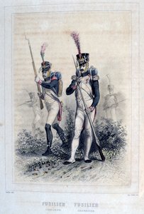 Füsiliergrenadier und Füsilierjäger, 1859