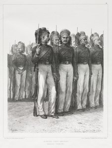 Türkische Infanterie, Jäger von Auguste Raffet