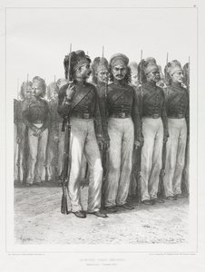 Türkische Infanterie, Jäger, 1837 von Auguste Raffet
