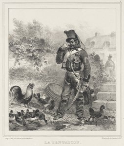 Die Versuchung von Auguste Raffet