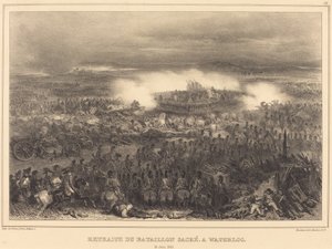 Rückzug bei Waterloo