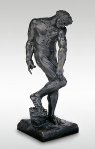 Adam, modelliert 1881, gegossen um 1924 von Auguste Rodin