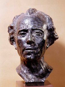 Büste von Gustav Mahler (1860-1911), Komponist. Skulptur von Auguste Rodin (1840-1917) 19. Jahrhundert. Paris, Musée Rodin