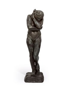 Eva nach dem Sündenfall, 1881; 1897 von Auguste Rodin