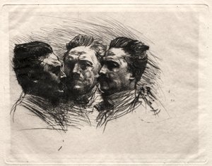 Henry Becque von Auguste Rodin