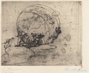 Die Liebe lenkt die Welt von Auguste Rodin