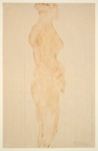 Stehender Akt, Seitenansicht von Auguste Rodin