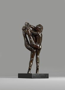 Pas de deux B, ca. 1911 von Auguste Rodin