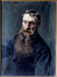 Porträt des Bildhauers Auguste Rodin (1840-1917)
