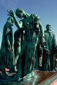 Statue der Bürger von Calais von Auguste Rodin