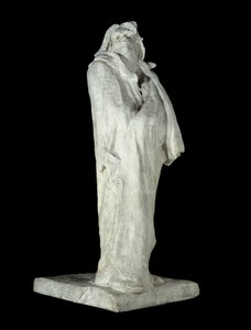 Der französische Schriftsteller Honoré de Balzac (1799-1850). Gipsplastik von Auguste Rodin (1840-1917) 1898 Paris, Musée d