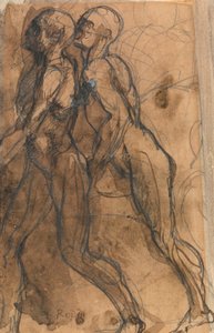 Die Schatten nähern sich Dante und Virgil