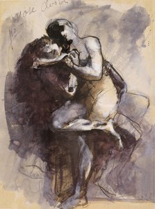 Vase Clodion (Liebende) c.1880