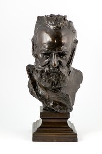 Victor Hugo (Bronzeguss nach dem Original von 1886) von Auguste Rodin