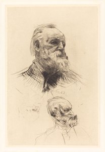Victor Hugo, Dreiviertelansicht