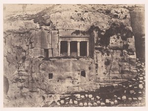Jerusalem, Tal Josaphat, Grab des Heiligen Jakobus von Auguste Salzmann