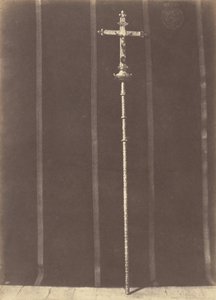 Jerusalem. Silberne Kreuzgravur, gespendet von Ludwig XIII. an die Kirche des Heiligen Grabes von Auguste Salzmann
