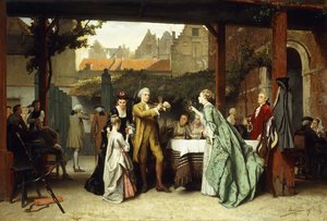 Den Gewinner anstoßen, 1870