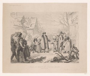Ludwig XVI. besucht ein armes Viertel