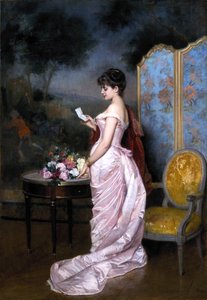 Der Liebesbrief von Auguste Toulmouche