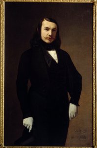 Porträt von Theophile Gautier (1811-1872), Dichter, Romanautor und Kritiker