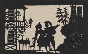 Doppelseitige Silhouette