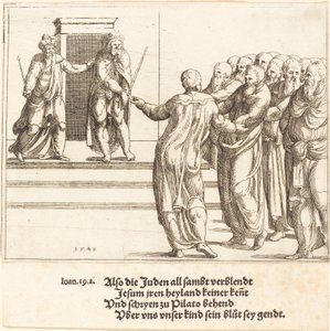 Ecce Homo, und die Juden verleugnen Christus