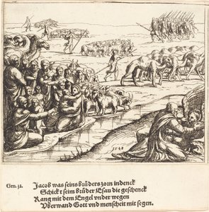 Jakob kämpft mit dem Engel