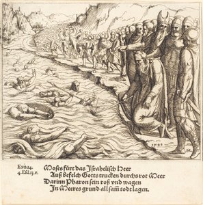 Moses schließt das Rote Meer