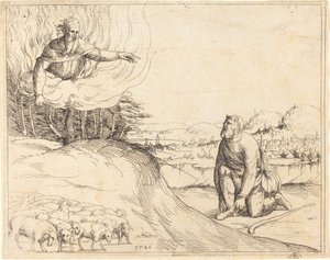 Moses und der brennende Dornbusch