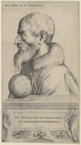 Selbstporträt, 1548 von Augustin Hirschvogel