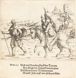 Die Heilige Familie kehrt aus Ägypten zurück, 1549