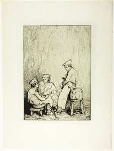 Das Menü von Augustin Théodule Ribot