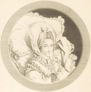 Letzte Stunde der Baronne de Rebecque von Augustin de Saint Aubin