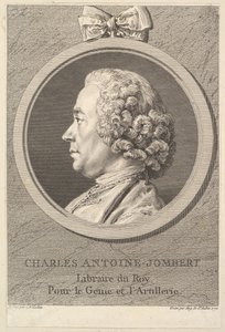 Porträt von Charles-Antoine Jombert, 1770 von Augustin de Saint Aubin