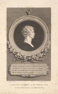 Porträt von De Larive, 1785